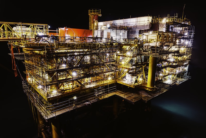 Oil and gas offshore platform